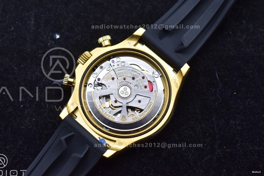 126518 White Oysterflex QF Edition on (Weighted) Daytona Strap V6 Best 1:1 Dial SH4131 1203